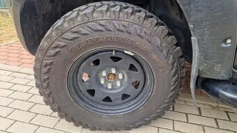 255/80R17 Yokohama geolandar M/T, 4X  NOVÉ