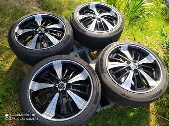 ALU KOLA ALUTEC - 5x112 - r19 + LETNÍ PNEU 225/45/R19 - 4ks
