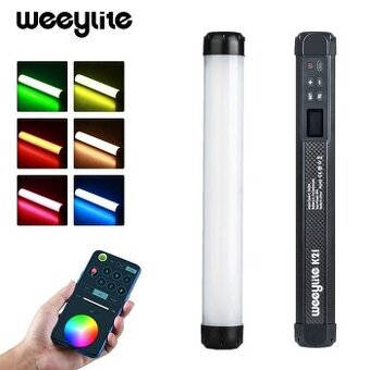 WEEYLITE K21 RGB LED, super přenosné bateriové světlo, nové
