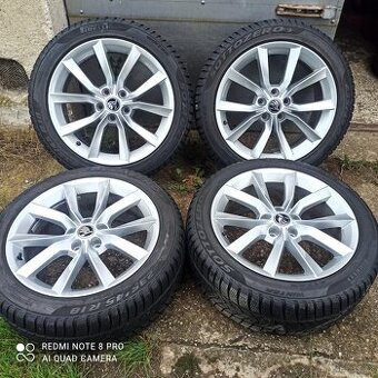 Orig.alu disky ŠKODA SUPERB 3,4   17" 18"