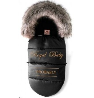 Luxusní kožený fusak Royal baby