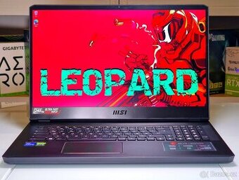 Herní notebook MSI LEOPARD | 17,3" 240Hz | RTX 3070 8GB | i