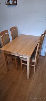 Stůl a židle