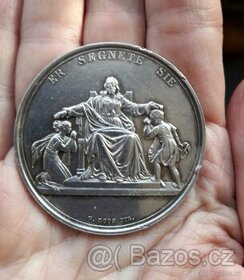 Stříbrná medaile Církevní 1850-1876