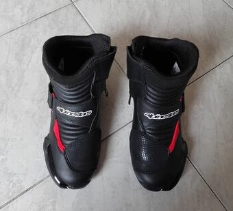 Kotníkové moto boty Alpinstars SMX1