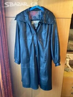 Dámský kožený kabát