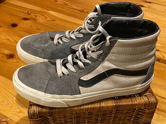 Boty Vans Sk8 - Hi Suede grey - 1