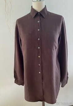 Hedvábná košile halenka 100% hedvábí zn.Esprit