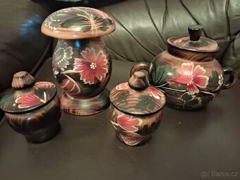 Dřevěná souprava ruční práce