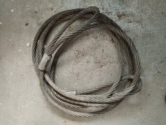 Ocelové lano 25mm, délka 8m