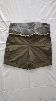 Těhotenské šortky zelené vel. 42