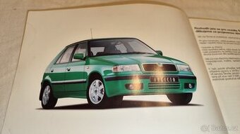 Škoda Felicia - facelift návod k obsluze – manuál uživatele