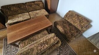 Inzerát: Daruji za odvoz 4 retro rozkládací kanape / křesla