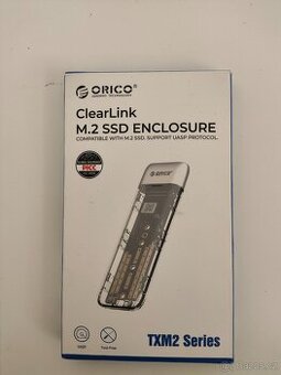 #139 ORICO ClearLink M.2 SSD box (externý diskový adaptér)
