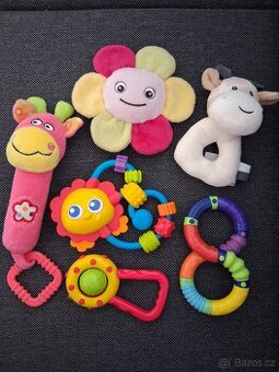 Chrastítka, kousátka top stav set II