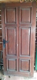 Dřevěné Dveře 90cm - 1