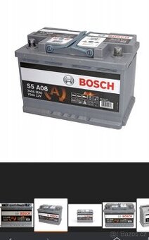 Autobaterie Bosch stop start