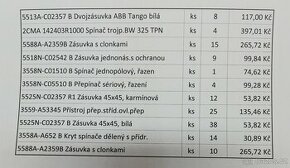 Koncové prvky Legrand, ABB, Schneider - 1