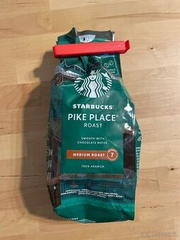 STARBUCKS® Pike Place Espresso Roast, zrnková káva, 450 g
