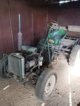 Traktor domácí výroby - 1