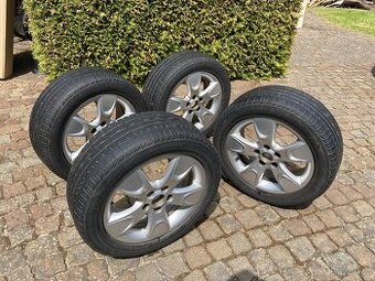 ALU kola s Pneu 195/55 R 15 Bridgestone