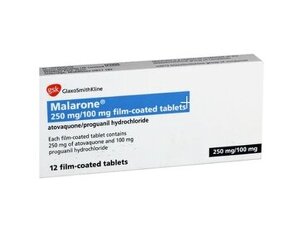 2x nerozbalené balení proti Malárii Antimalarika