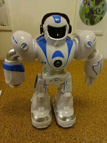 AllToys Robot Robin modro-bílý - 1