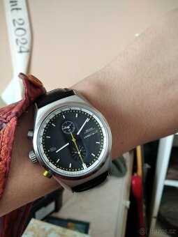 Hodinky Peugeot Sport BLACK CHRONOGRAPH