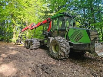 Lesní traktor NOE NF160-6R + hlavice Kesla