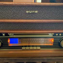 Gramofon v retro stylu Auna Belle Epoque 1908 DAB