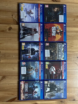 PRODÁM HRY NA PS4 LEVNĚ