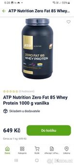 Zero-Fat Whey Protein 85 - 1
