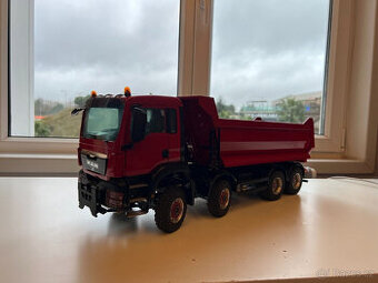 Scaleart 114.5 MAN TGS 8x8 Halfpipe Kiper Dump RC Truck RTR - 1