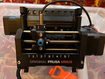 Prusa MMU3 Multimateriál