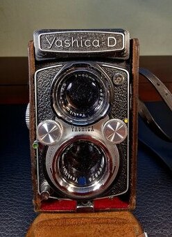 Yashica-D prémiový analogový fotoaparát ze 60-ti let