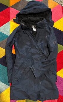 JACK WOLFSKIN TEXAPORE ZIMNÍ NAVY DÁMSKÁ BUNDA PÁRKA OUTDOOR