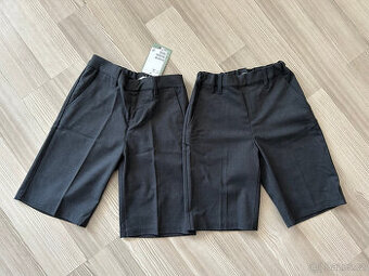 2x sváteční kraťasy, v. 134 H&M NOVÉ