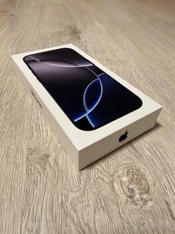 iPhone 16 Pro černý titan, 256 GB, TOP stav