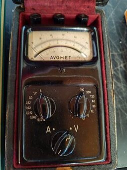 Měřící přístroj Avomet