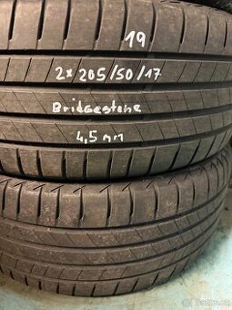 2x letní pneu r17 205/50/17