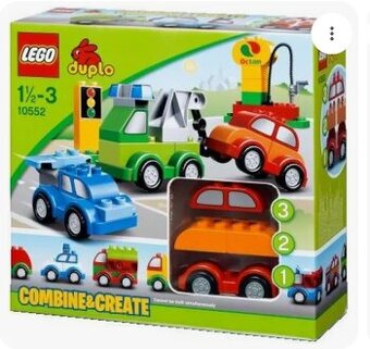 Lego Duplo tvořivá autíčka 10552