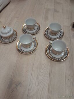 Luxusní porcelánová čajová/kávová sada