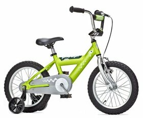 Kvalitní dětské kolo Pidapi 16"NOVÉ - zelená/green - ZÁRUKA