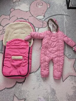 Kombinéza 12-18mesicu+ zimní fusak