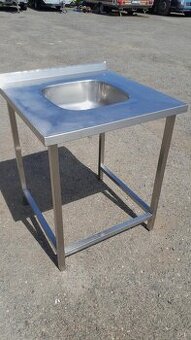 Nerezový dřez ( stůl ) 70x70x85 cm