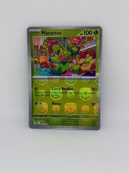 Pokémon karta Maractus 008/086 – NM – ORIGINÁL – Master Ball