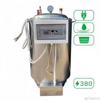 Autokláv A100 Prom (380v) + vodní chlazení + koš