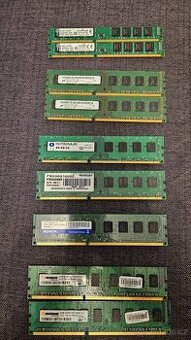 Paměti DDR3 různé