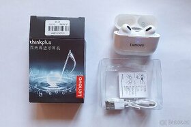 Bezdrátová sluchátka Lenovo LP33 - bílá - Nová