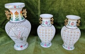Čínské vázy 70 léta 20 století - 1